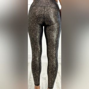 Rae Mode Anaconda Gold Foil Leggings